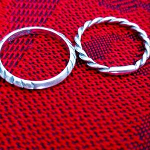 Sterling Silver Stacking Rings